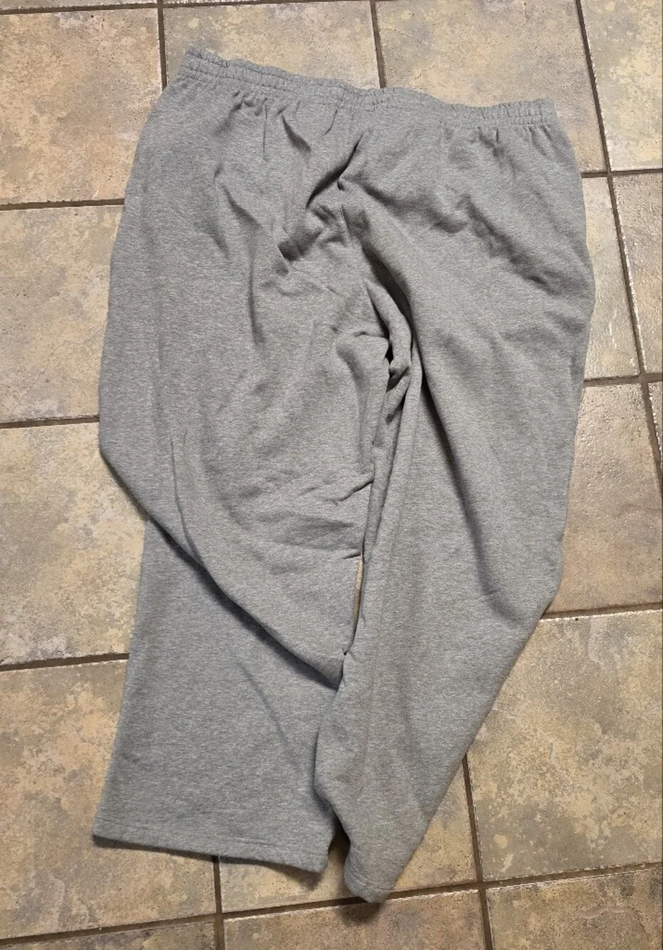 Vintage Y2K Starter Grey Fleece Sweatpants Men's 3XL (48-50) Drawstring NWT